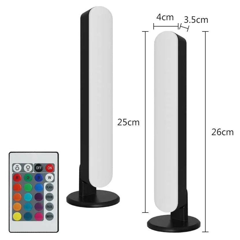 Visualização - Luminária Led KoriHome Moderna RGB