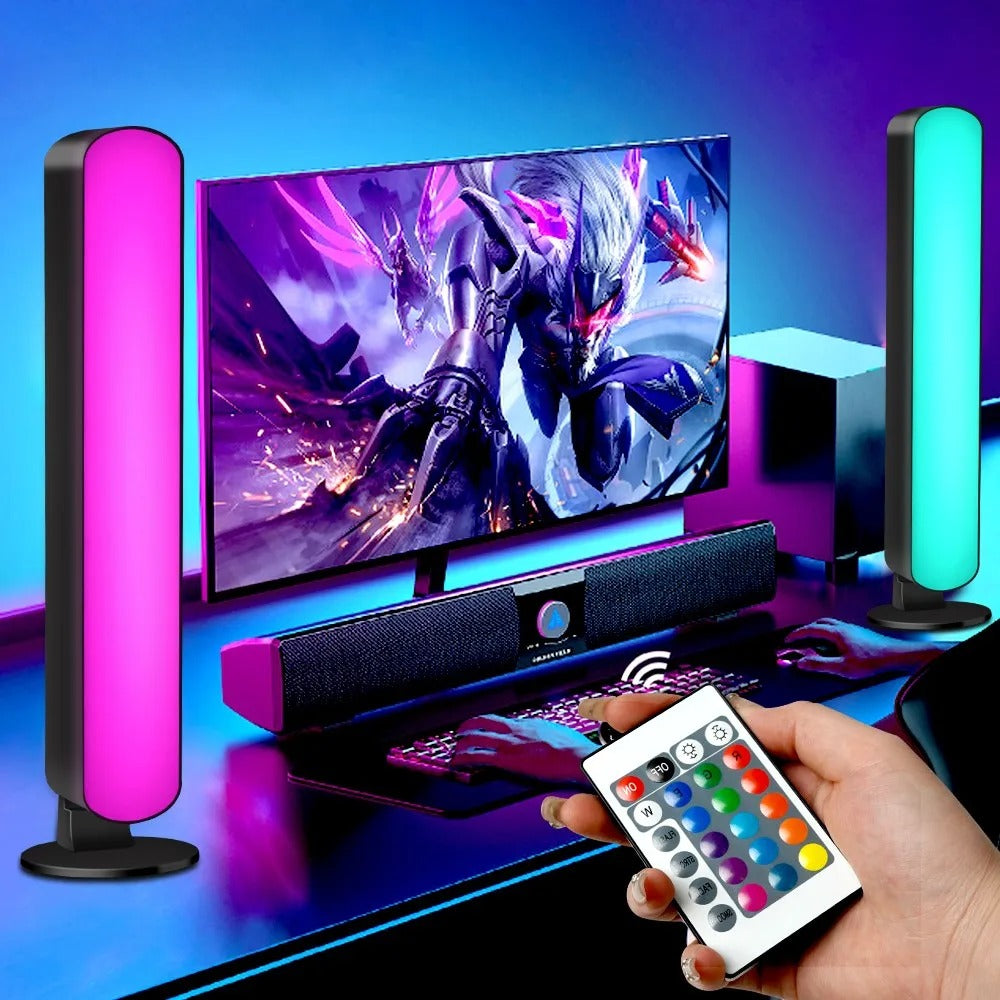 Visualização - Luminária Led KoriHome Moderna RGB