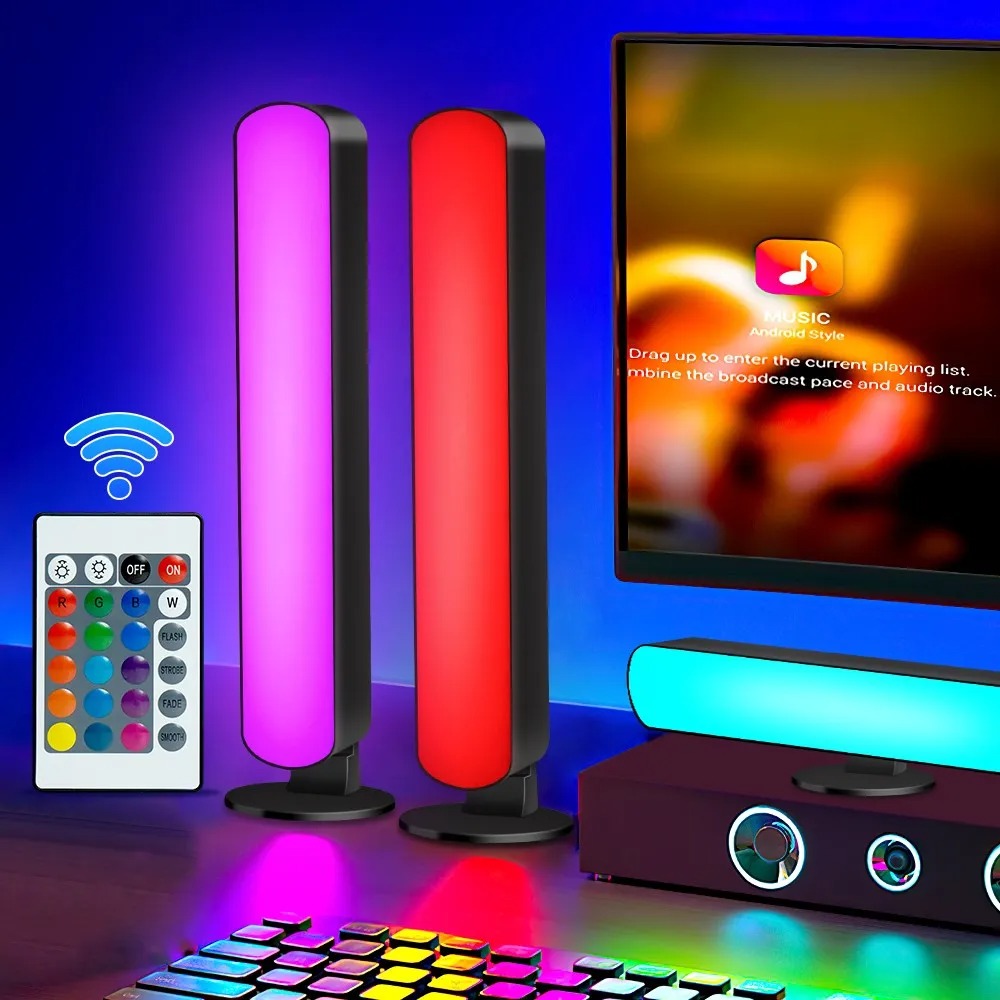 Visualização - Luminária Led KoriHome Moderna RGB