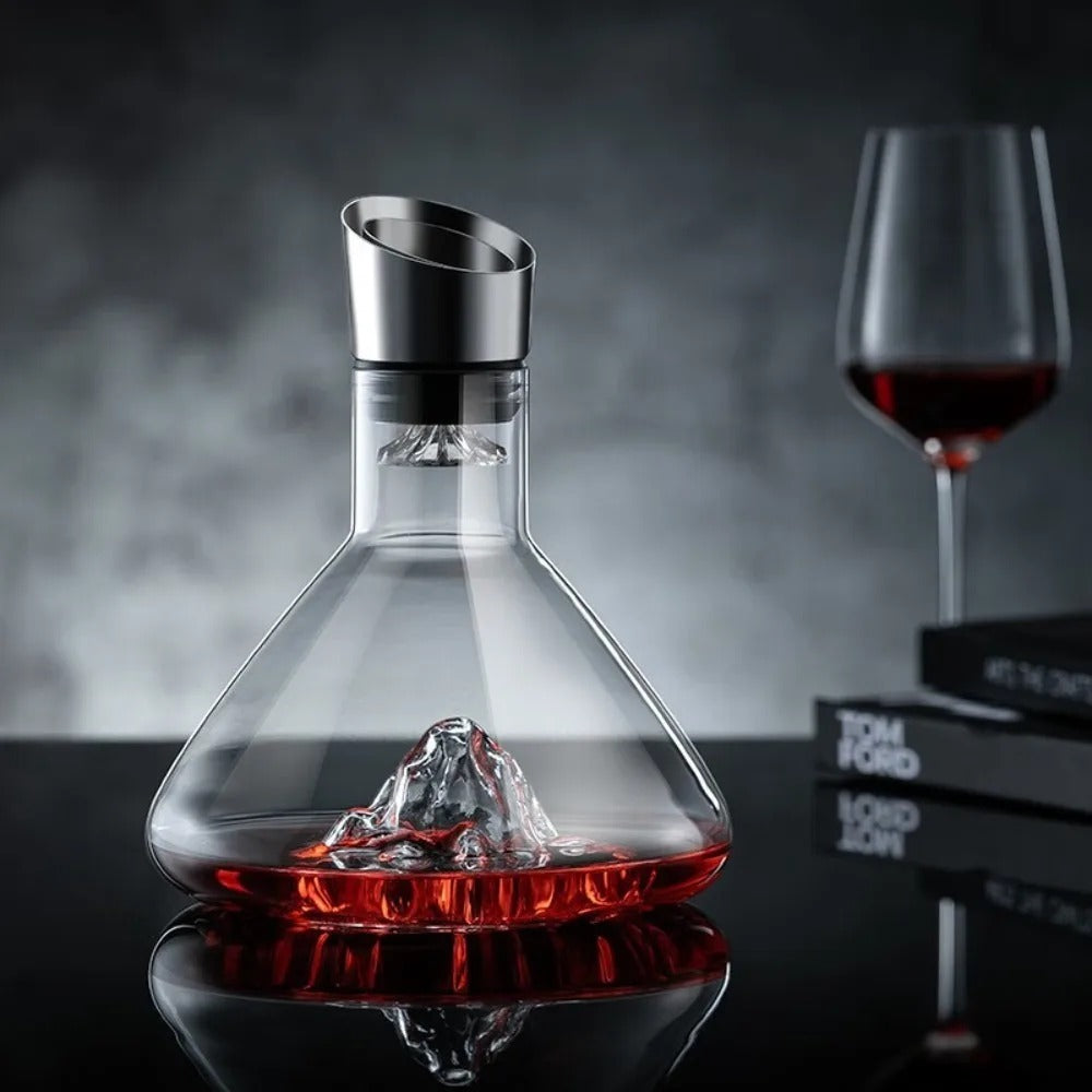 Decanter De Vinho 1,5L Montanha De Cristal
