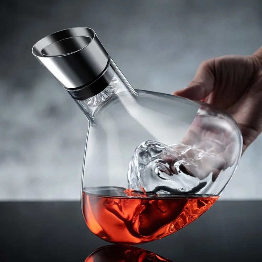 Visualização - Decanter De Vinho 1,5L Montanha De Cristal