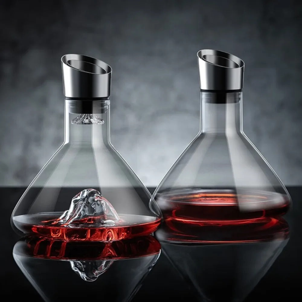 Visualização - Decanter De Vinho 1,5L Montanha De Cristal