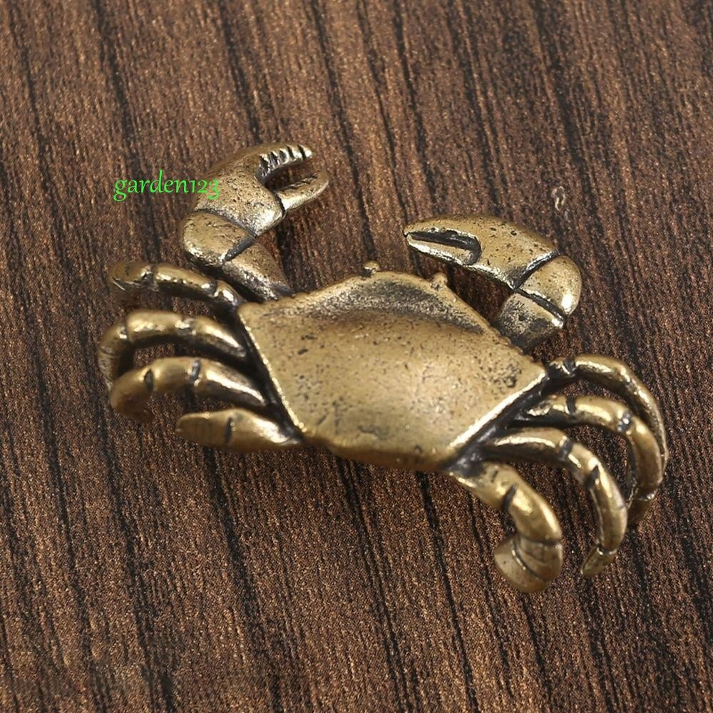 Visualização - Escultura Para Decoração Pequena Caranguejo Agarden