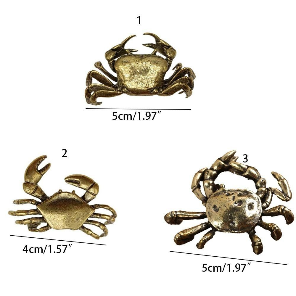 Visualização - Escultura Para Decoração Pequena Caranguejo Agarden