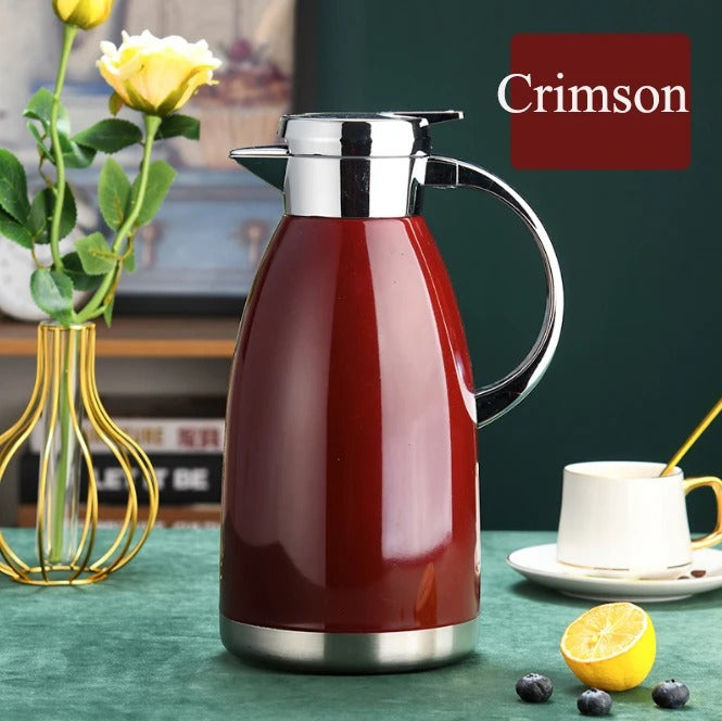 Visualização - Garrafa Térmica Inox 2L Parede Dupla