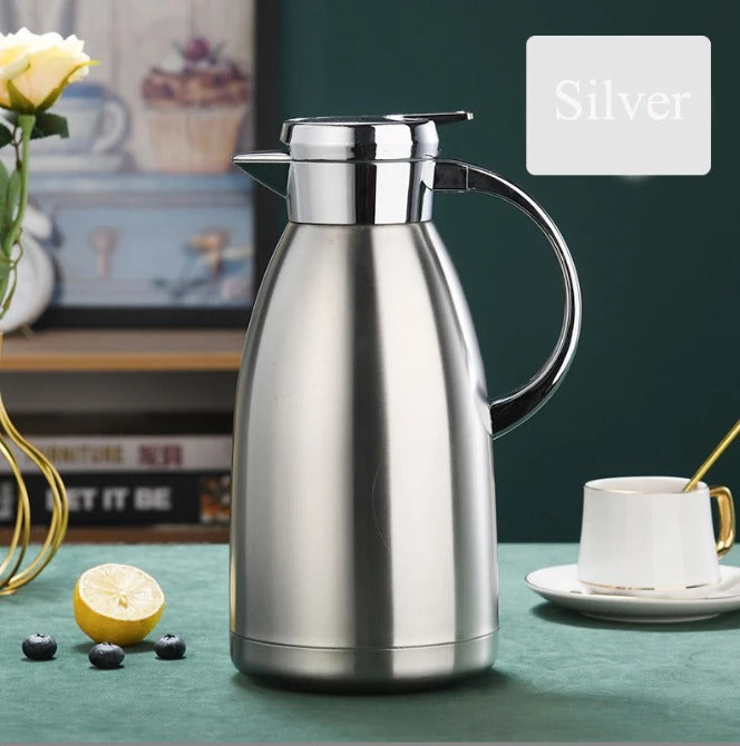 Visualização - Garrafa Térmica Inox 2L Parede Dupla