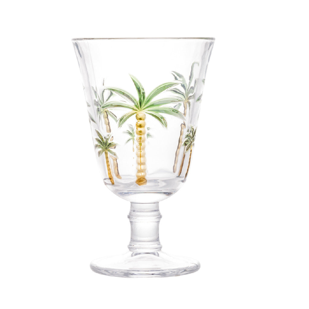 Visualização - Jogo de Taças de Cristal 6 Peças Palm Tree 240ml