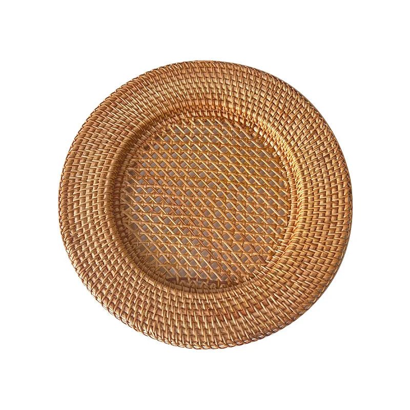 Visualização - Sousplat KoriHome 6 peças Redondo Rattan Estilo Moderno
