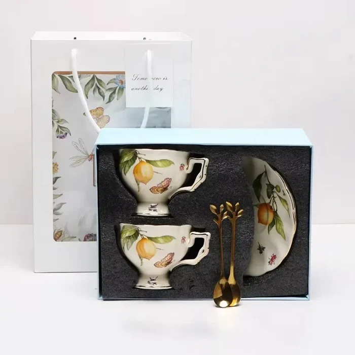 Visualização - Conjunto de Chá KoriHome Limão Cerâmica